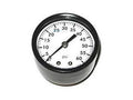 Super-Pro 2" Steel Pressure Gauge 0.25" 0-60 PSI Back Mount 80860BU