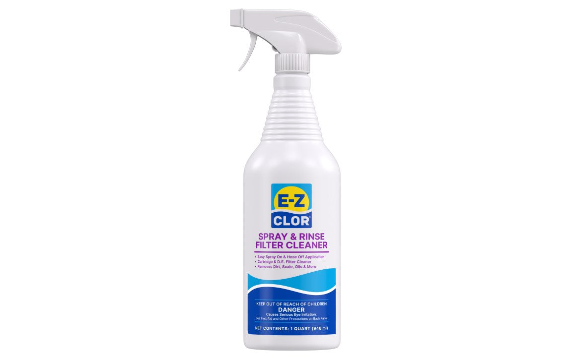 E-Z Clor Spray & Rinse Filter Cleaner