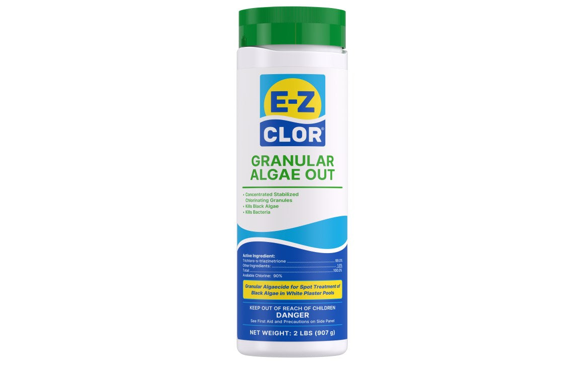 E-Z Clor Granular Algae Out 2lb bottle