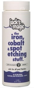 Jack's Magic 2 lb Bottle Stain Solution #1 The Iron, Cobalt, & Spot Etching Stuff™