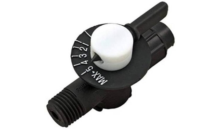 Pentair Control Valve 1/4" NPT x Tube with Compression Nut R172060Z
