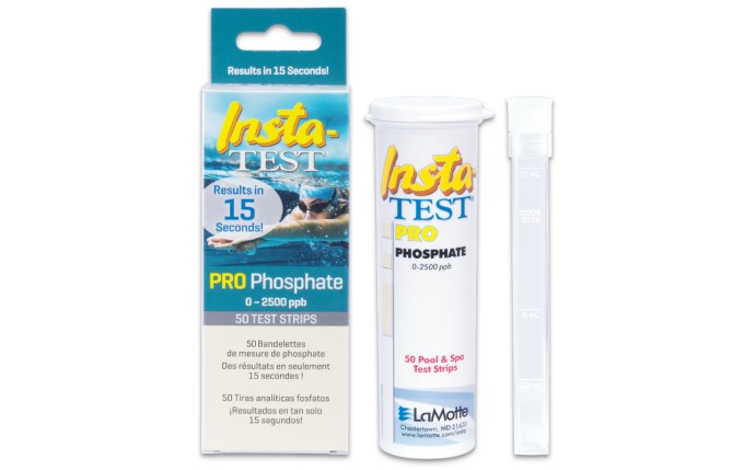 LaMotte InstaTest® Pro Low Range Phosphate Test Strips
