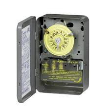 Intermatic T100 24-Hour SPST Mechanical Time Switch, Type 3R Metal Enclosure, 120V T101R3