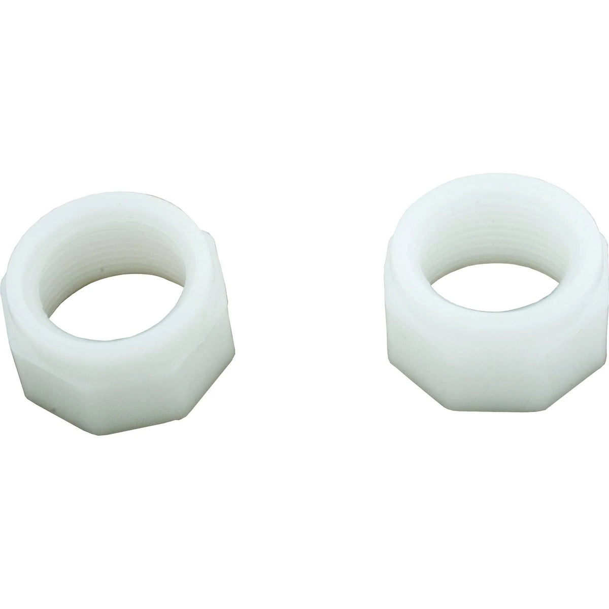 Pentair White Plastic Feed Hose Mender Nut ED15