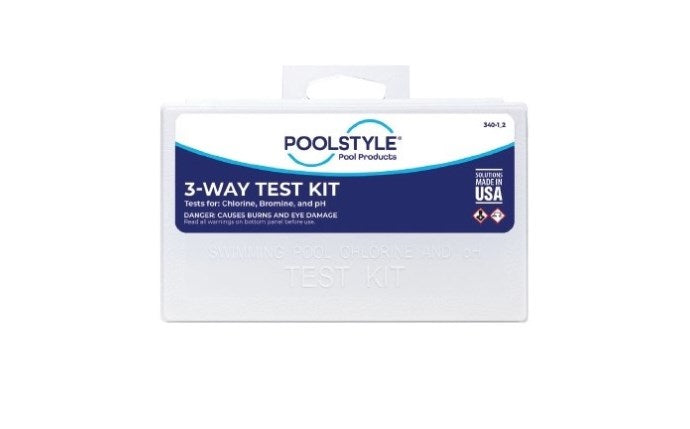 PoolStyle 3-Way Test Kit with Case
